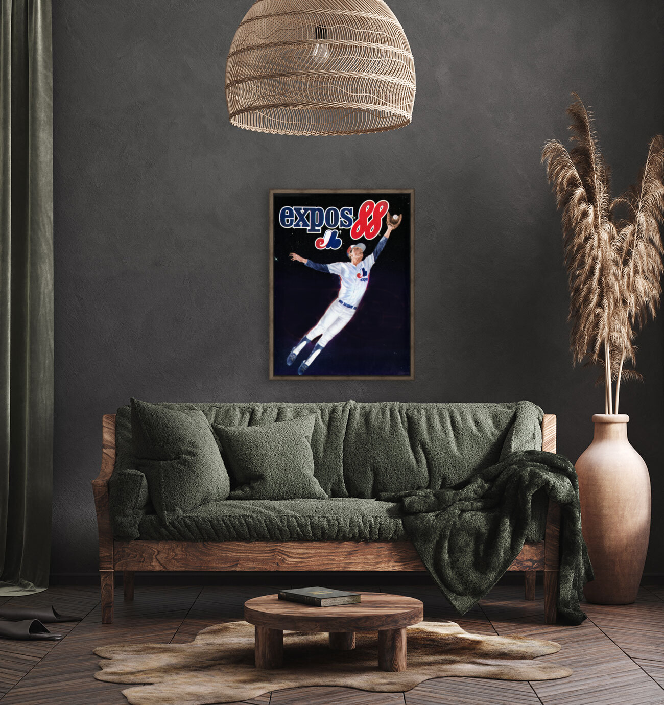 1988 Montreal Expos Poster Reproduction