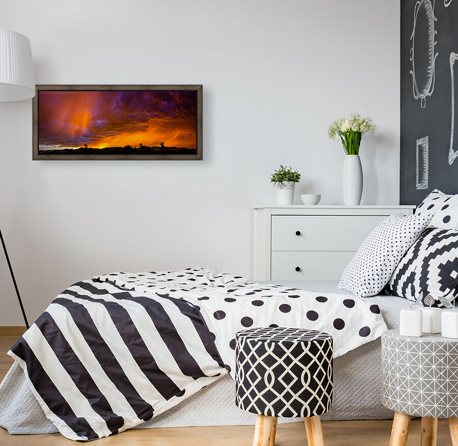 Busy Sky at Dusk Reproduction