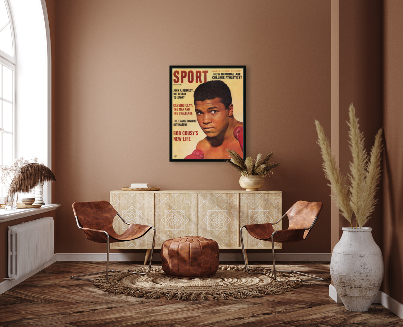 1964 Sport Magazine Muhammad Ali Cover Reproduction