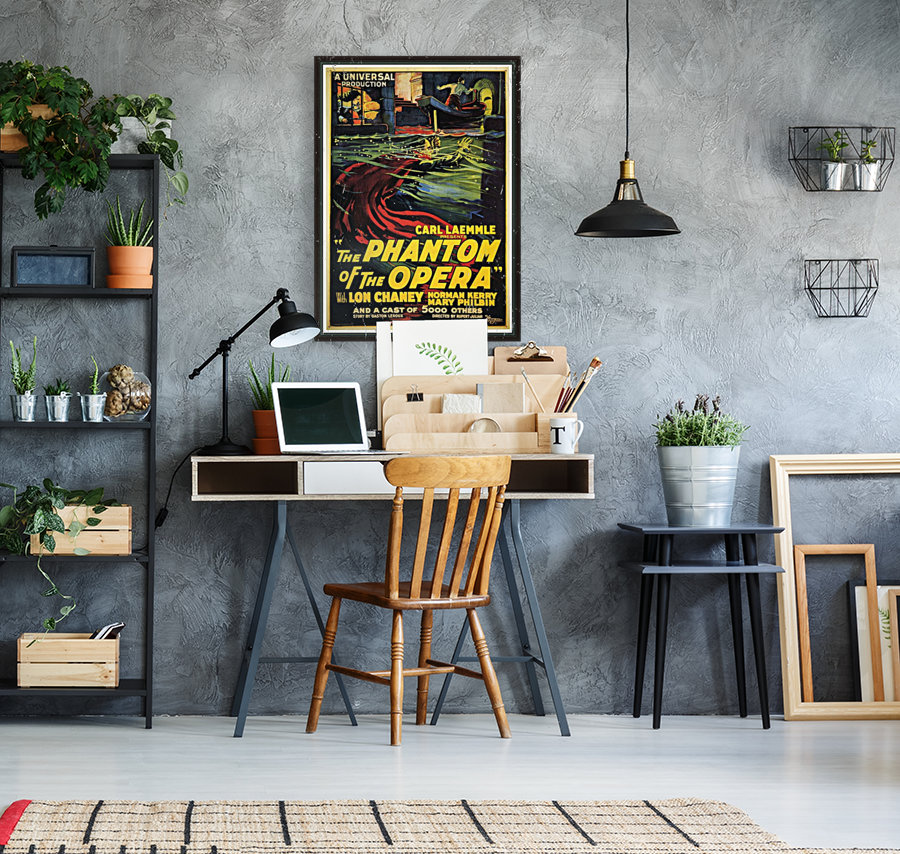 The Phantom of the Opera Vintage Film Poster Reproduction