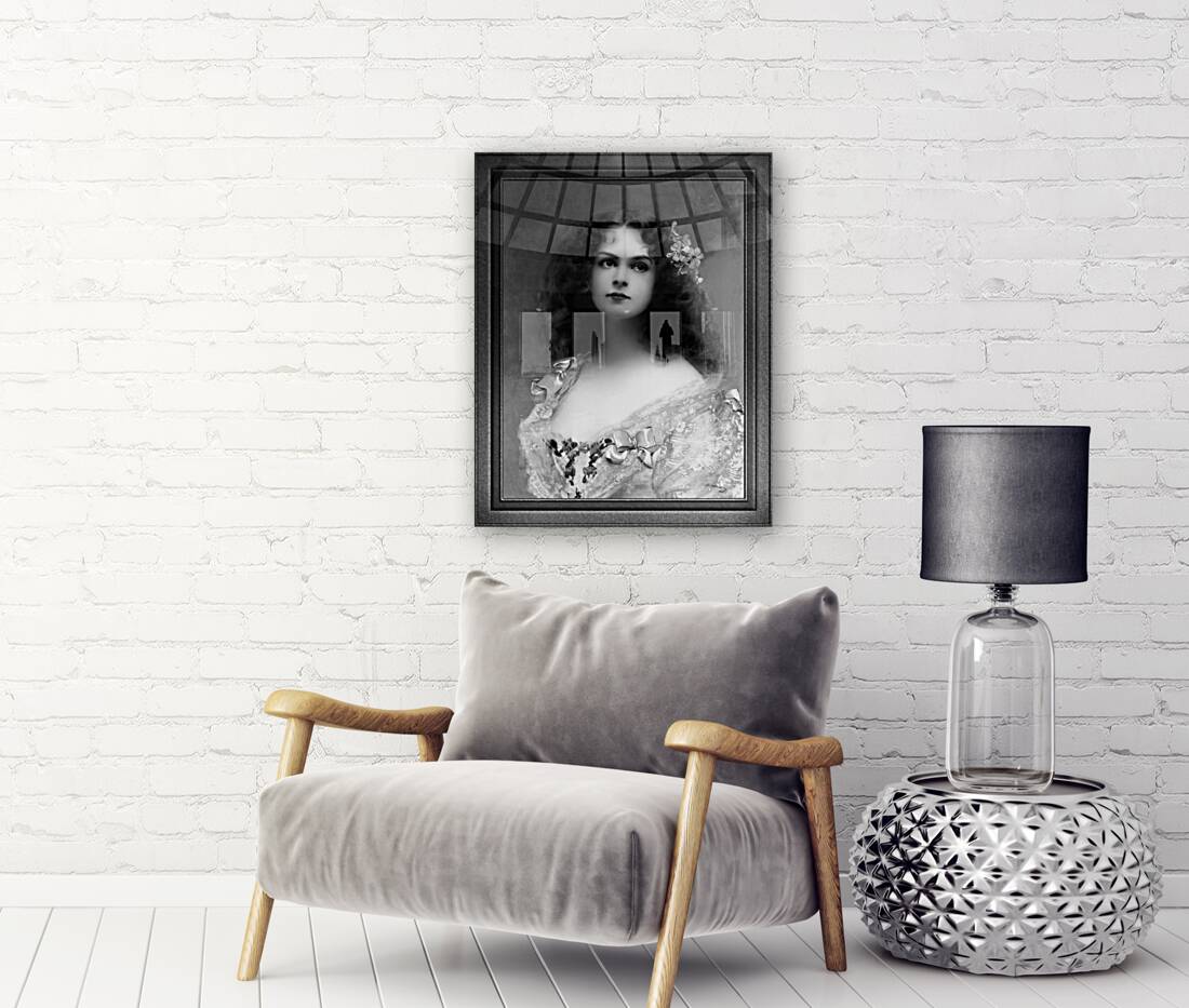 The Parisian by Vittorio Matteo Corcos Black and White Xzendor7 Old Masters Art Reproductions Reproduction