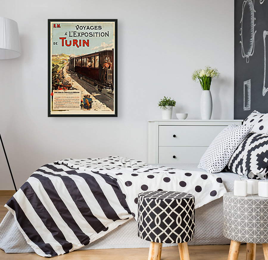 Voyage a LExposition de Turin, Italy Reproduction