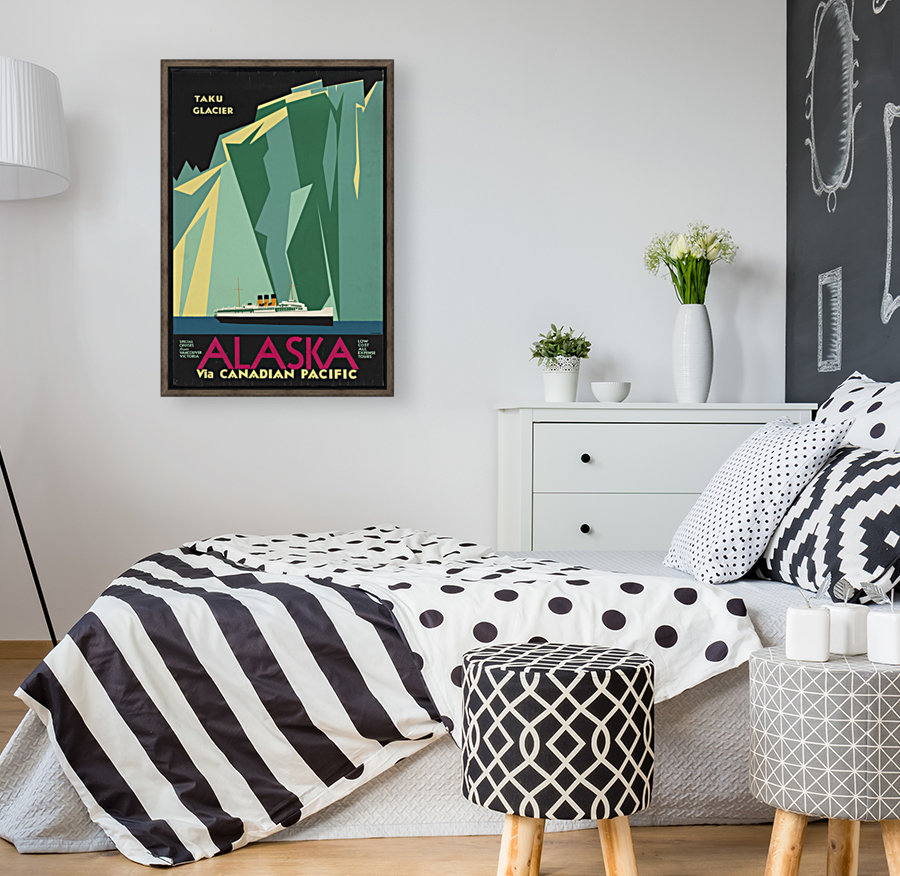 Alaska via Canadian Pacific Reproduction