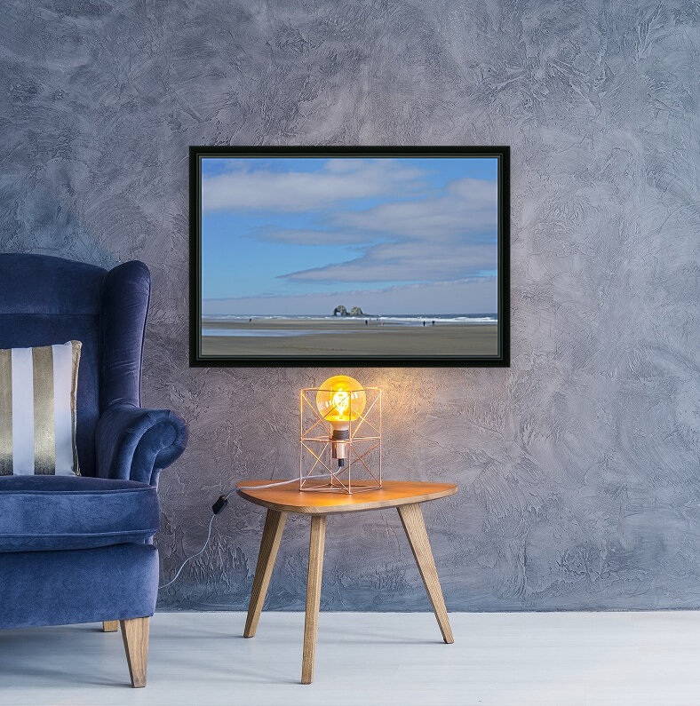 Twin Rocks at Rockaway Beach Oregon Reproduction