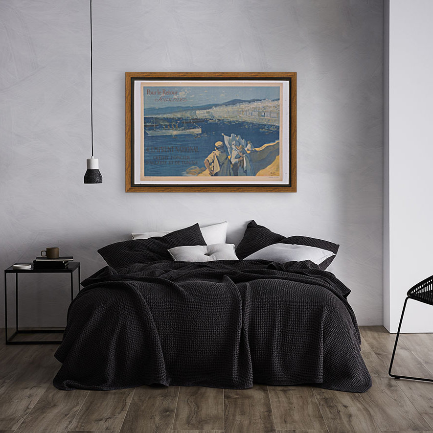 Vintage---Algeria-to-Tunisia Reproduction