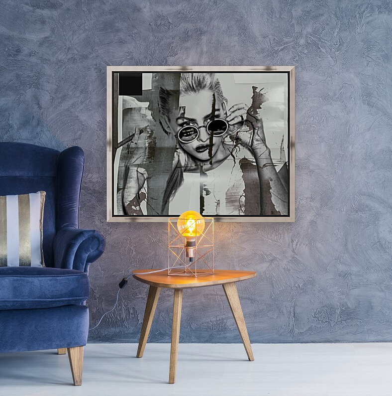 JAIME VOIR LA VIE EN NOIR ET BLANC  Reproduction