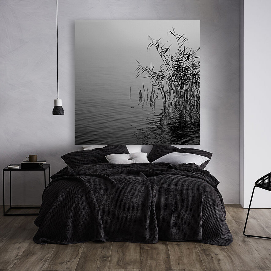 Mist over the lake 2021 Reproduction