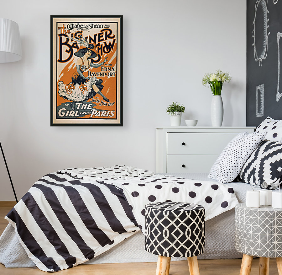 The Girl From Paris Vintage Theater Poster Reproduction