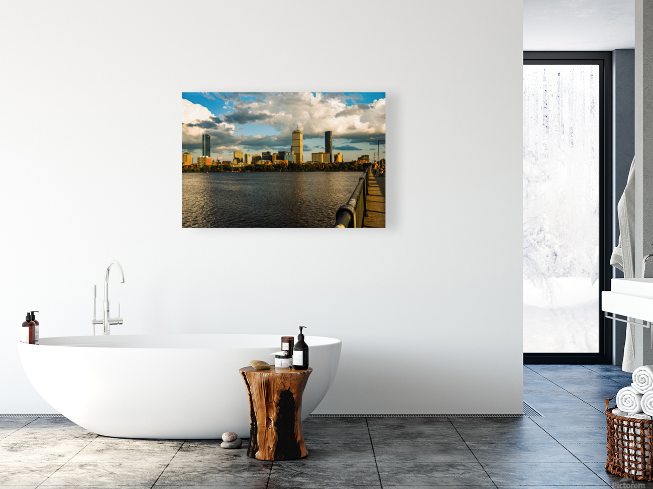 Boston Golden Hour Reproduction