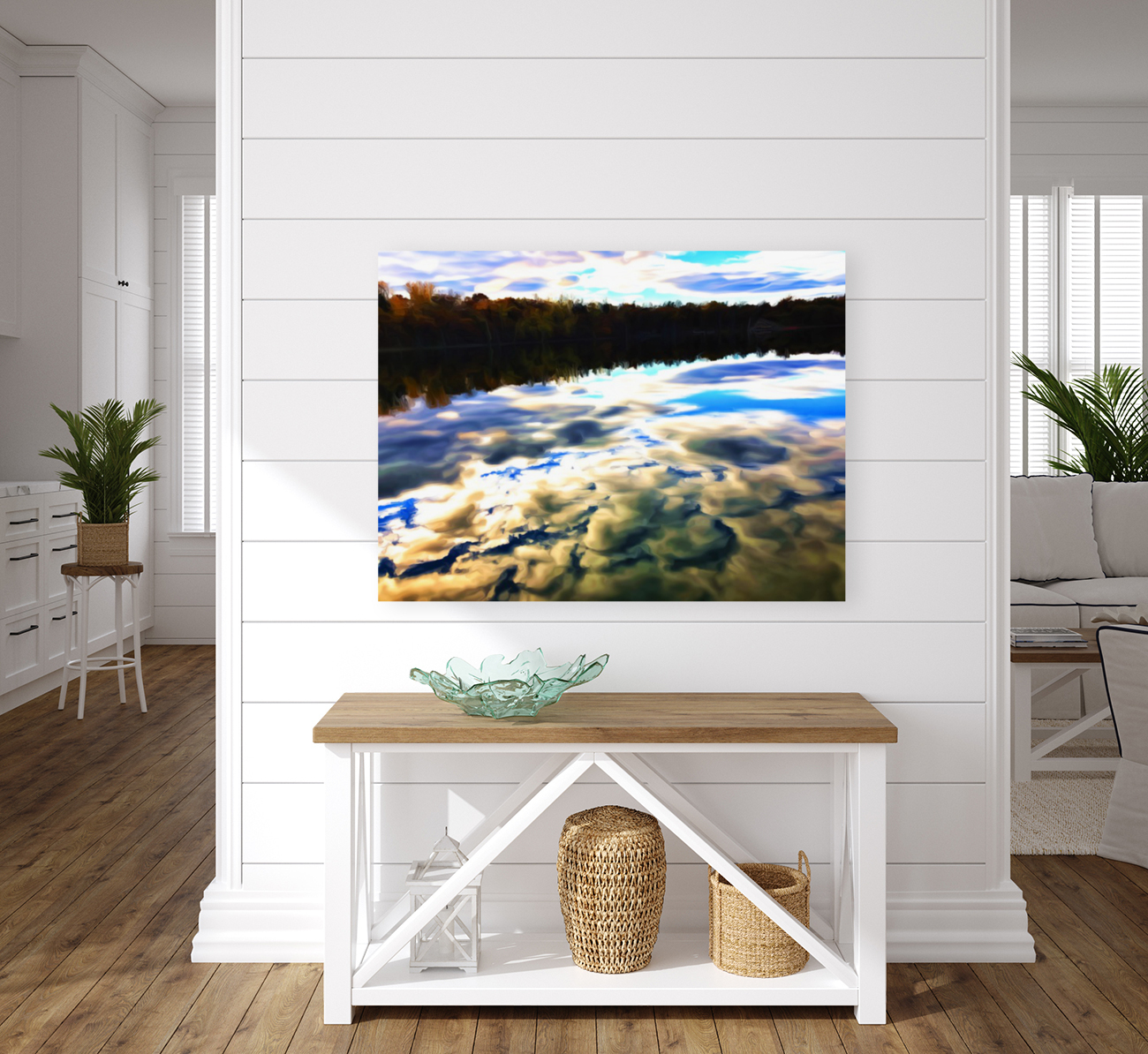 Sky Water Reproduction