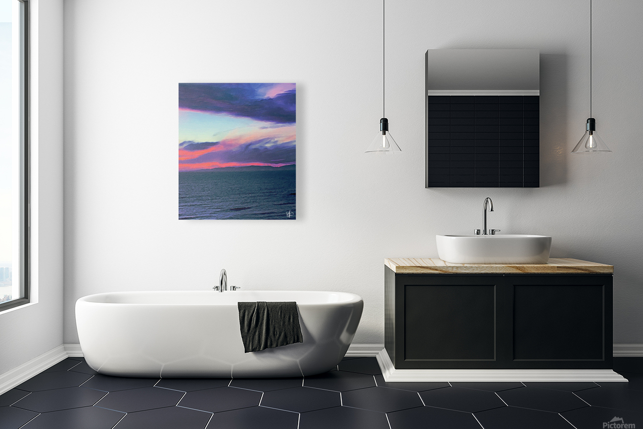 sunset over Malibu Reproduction