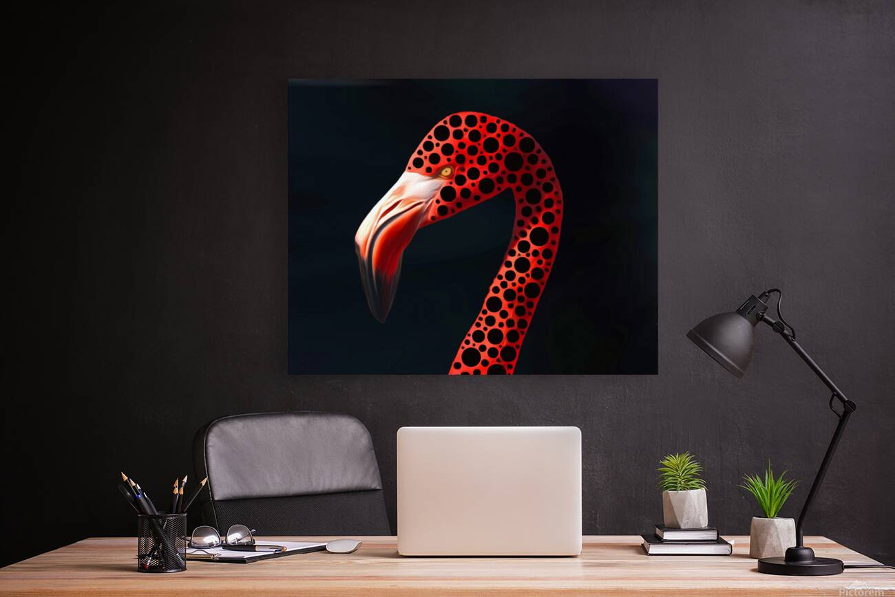 Black Spotted Flamingo  Reproduction