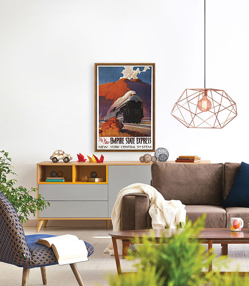 1941 The New Empire State Express poster Reproduction