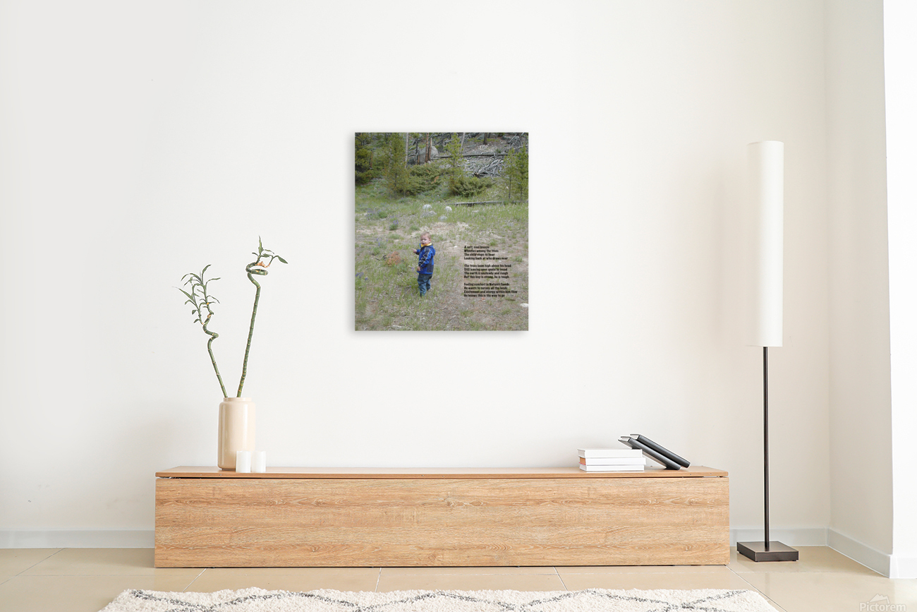 AmongTheTrees - portrait Reproduction