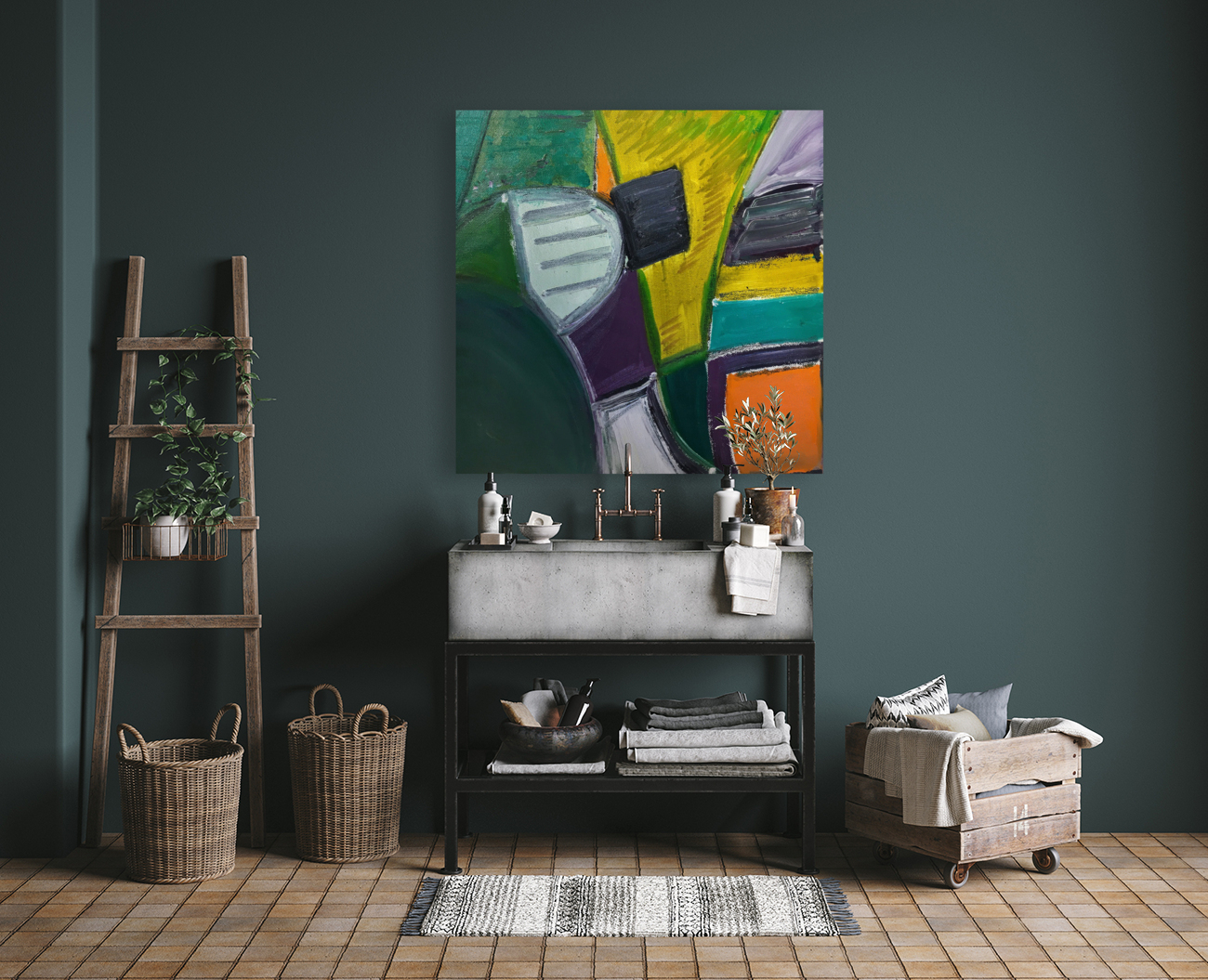 Flyover 12x12 Reproduction