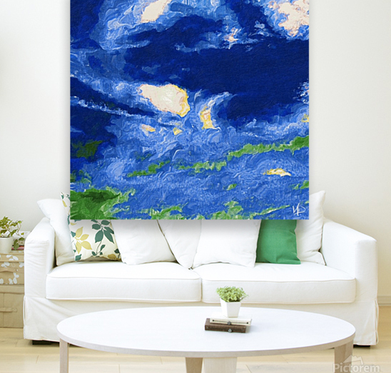 electric blue Reproduction