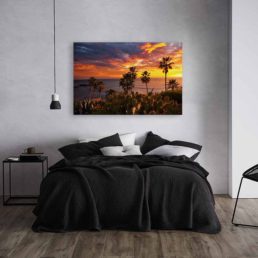 Sunset at the Beach Reproduction