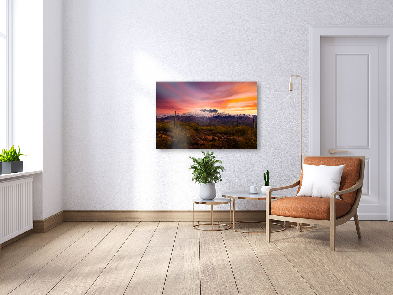 Four Peaks Sunrise Reproduction