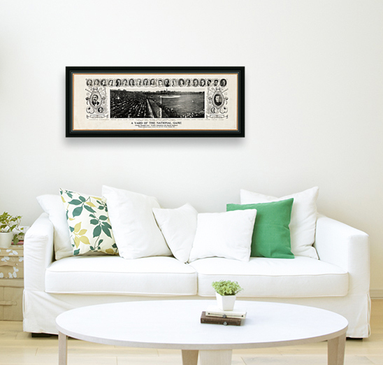 1907 Chicago Cubs A Yard of the National Game  Reproduction