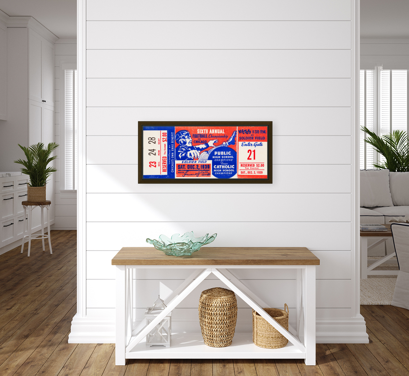 1939 Chicago Public vs. Catholic Schools Championship Reproduction