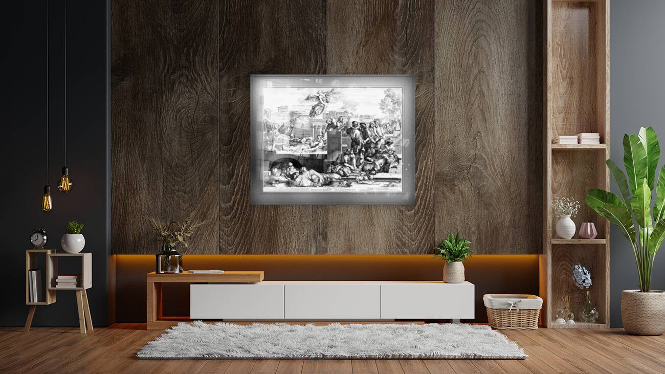 Aegros Curare by Sebastien Bourdon Remastered Xzendor7 Classical Art Old Masters Reproductions Reproduction