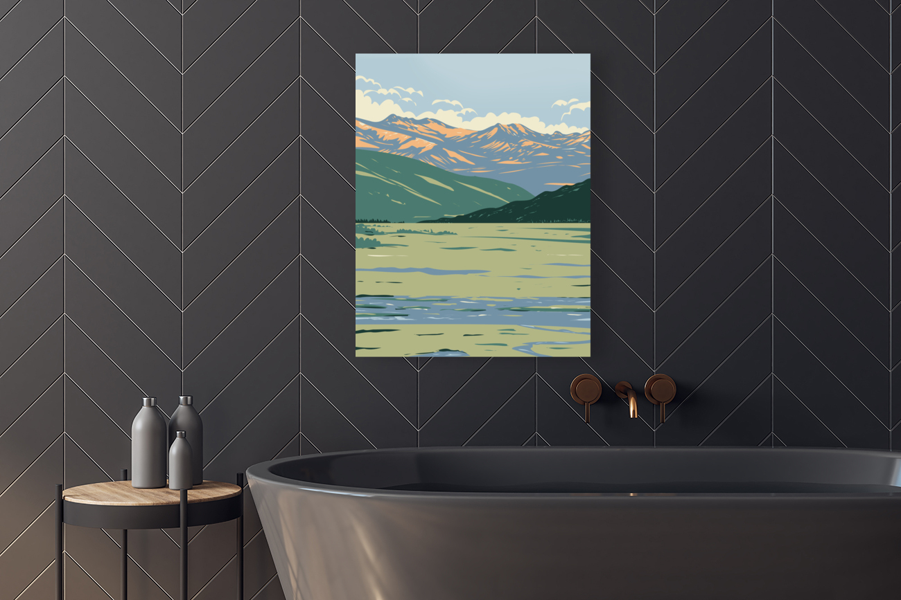 Tower Roosevelt Lamar Valley Yellowstone Natijpg Reproduction