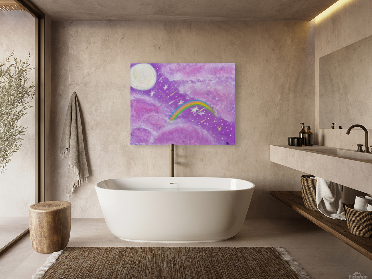 Lavender Skies. DaVere H Reproduction