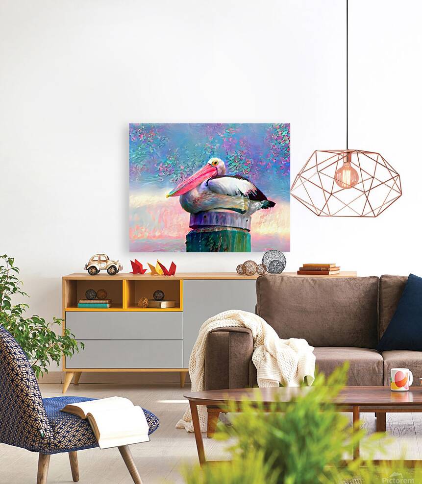 The Pastel Pelican Queen Reproduction