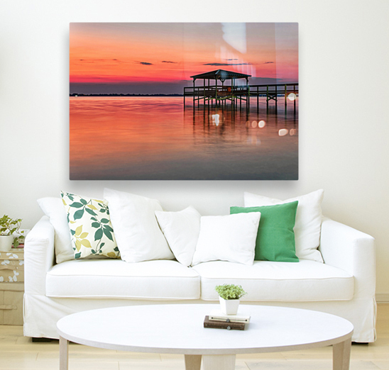 SUNRISE AT INDIAN RIVER LAGOON Reproduction