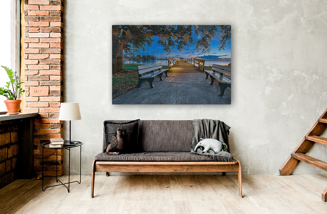   MELBOURNE BEACH PIER Reproduction