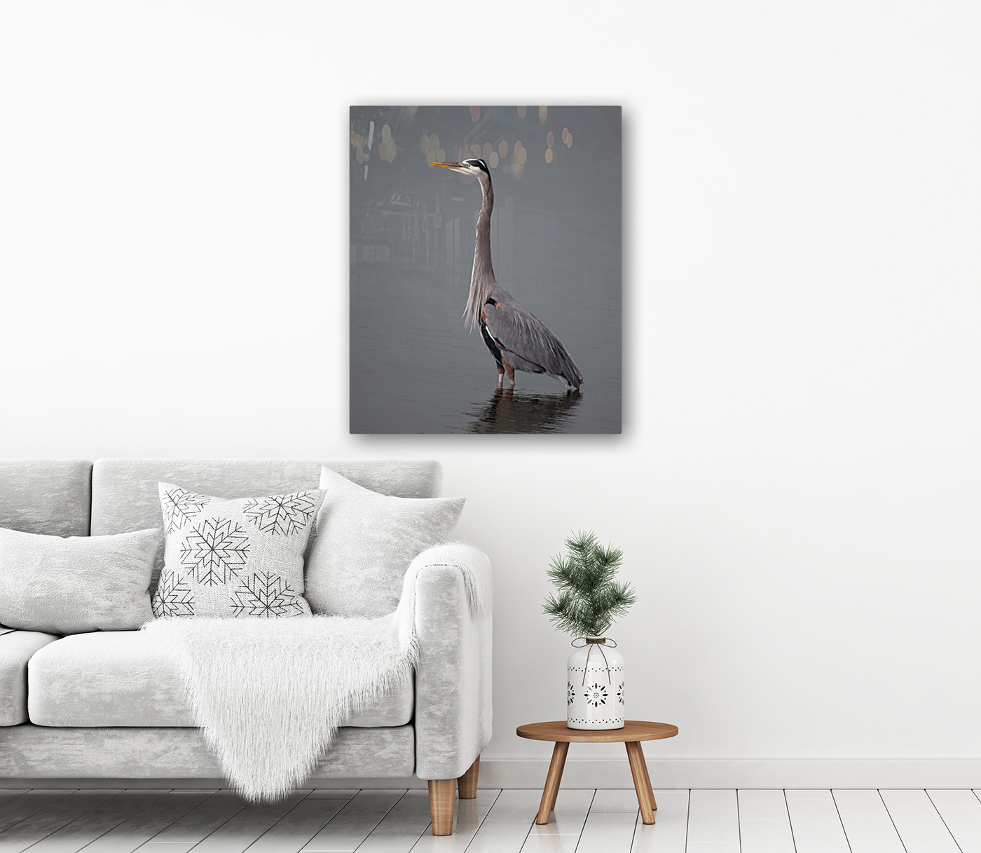 Great Blue Heron Reproduction