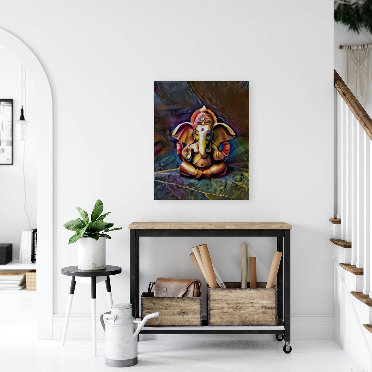 Spiritual Chakra Elephant  Reproduction