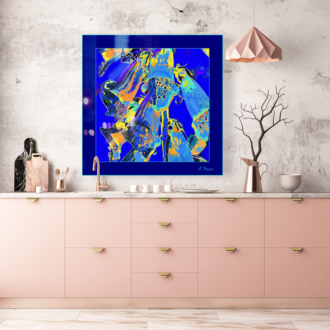 FOXGLOVES 001  Reproduction