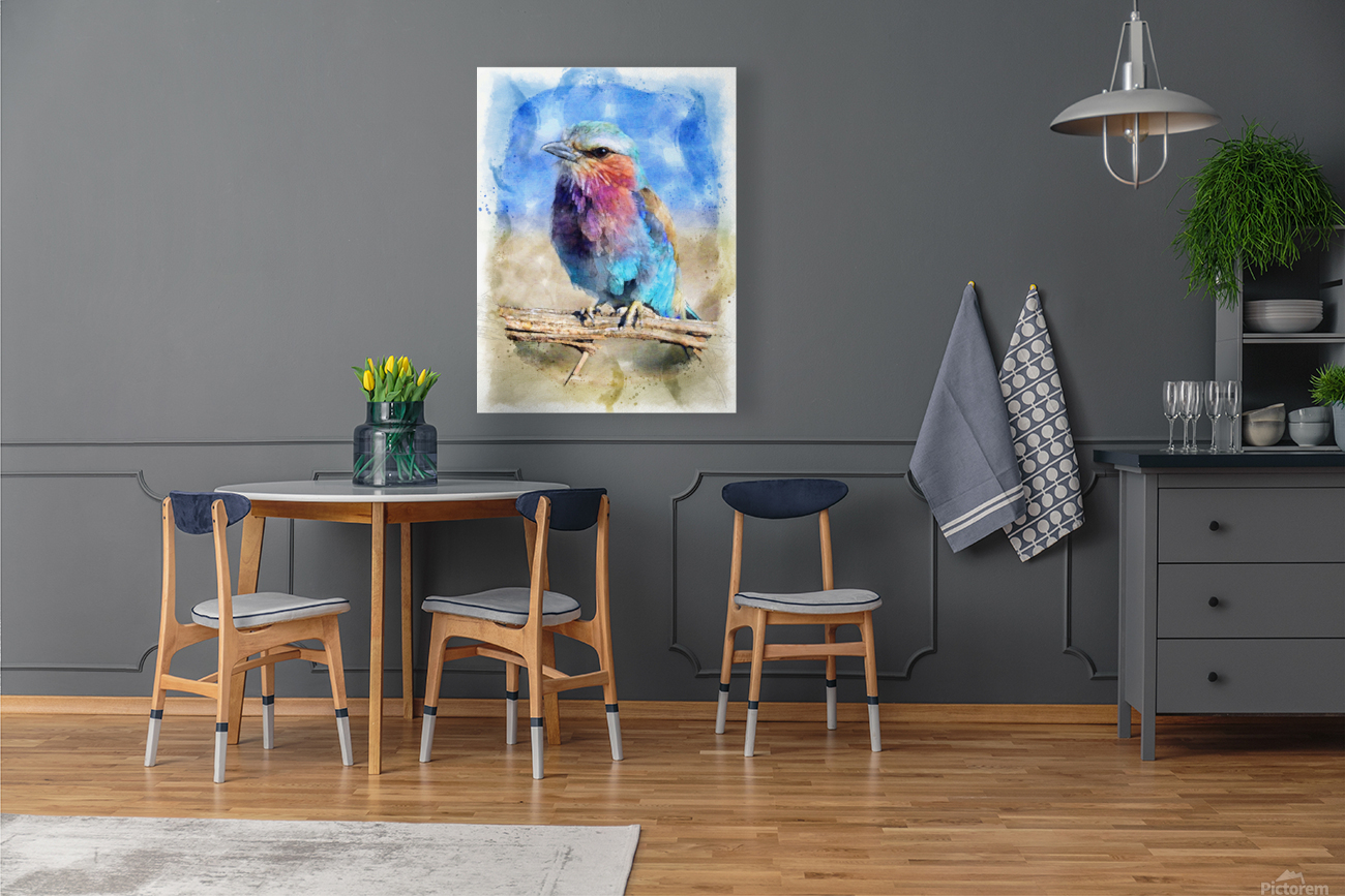 Watercolor Bird Reproduction