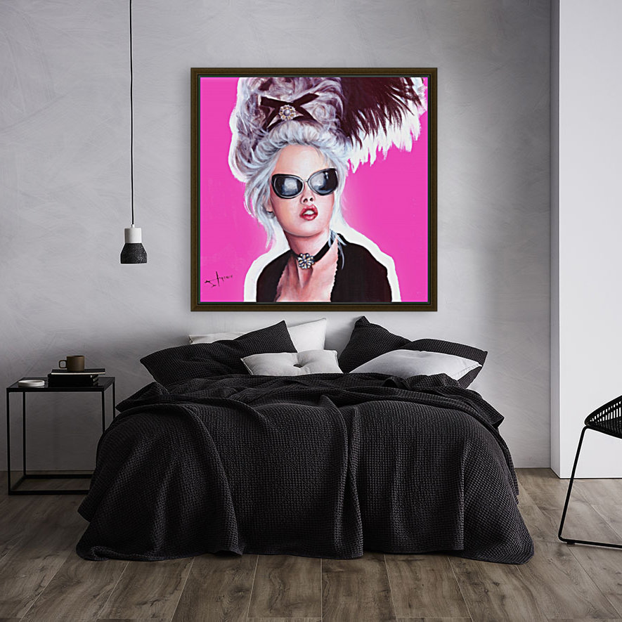 Marie Antoinette Inspired Art Salma Nasreldin Canvas Artwork