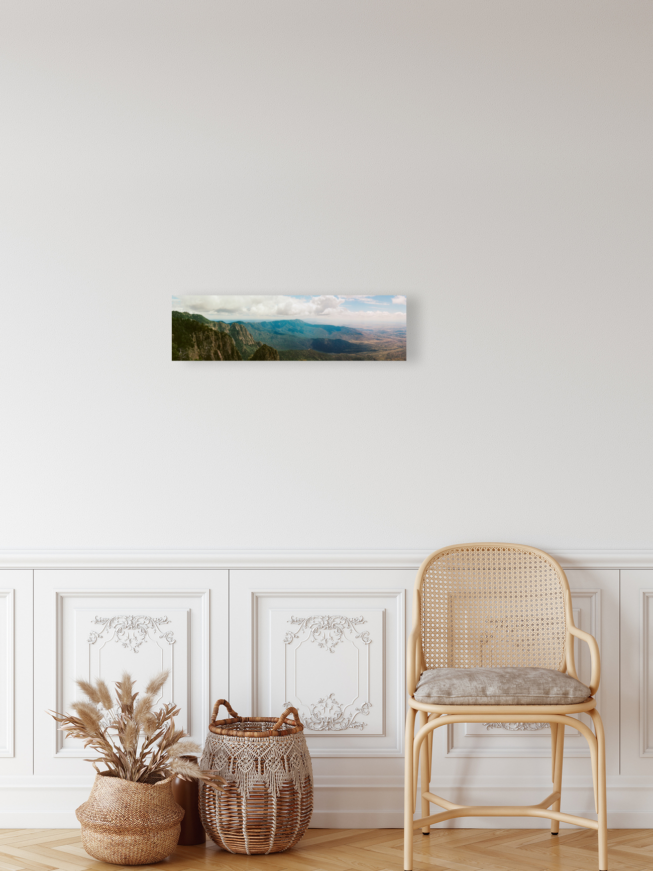 The Sandias A Panoramic View Reproduction