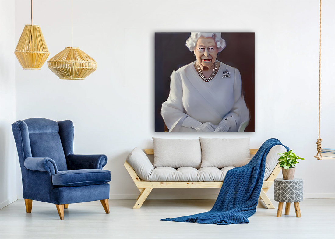 Queen Elizabeth II  Reproduction