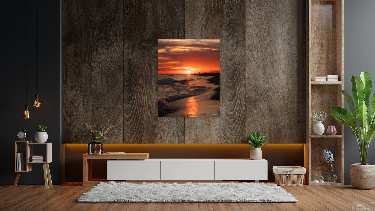 NC Beach Sunset Reproduction