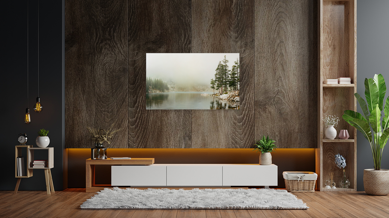 Lake Katherine Within a Cloud Reproduction