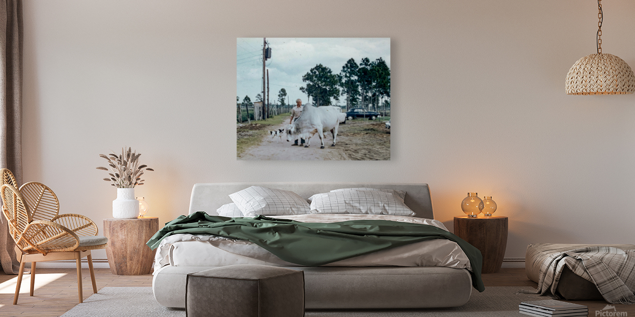 Found and Restored - Farm Family on the Road - Kodachrome Reproduction