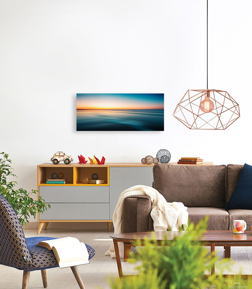 Sea Sunset VII - Panoramic Reproduction