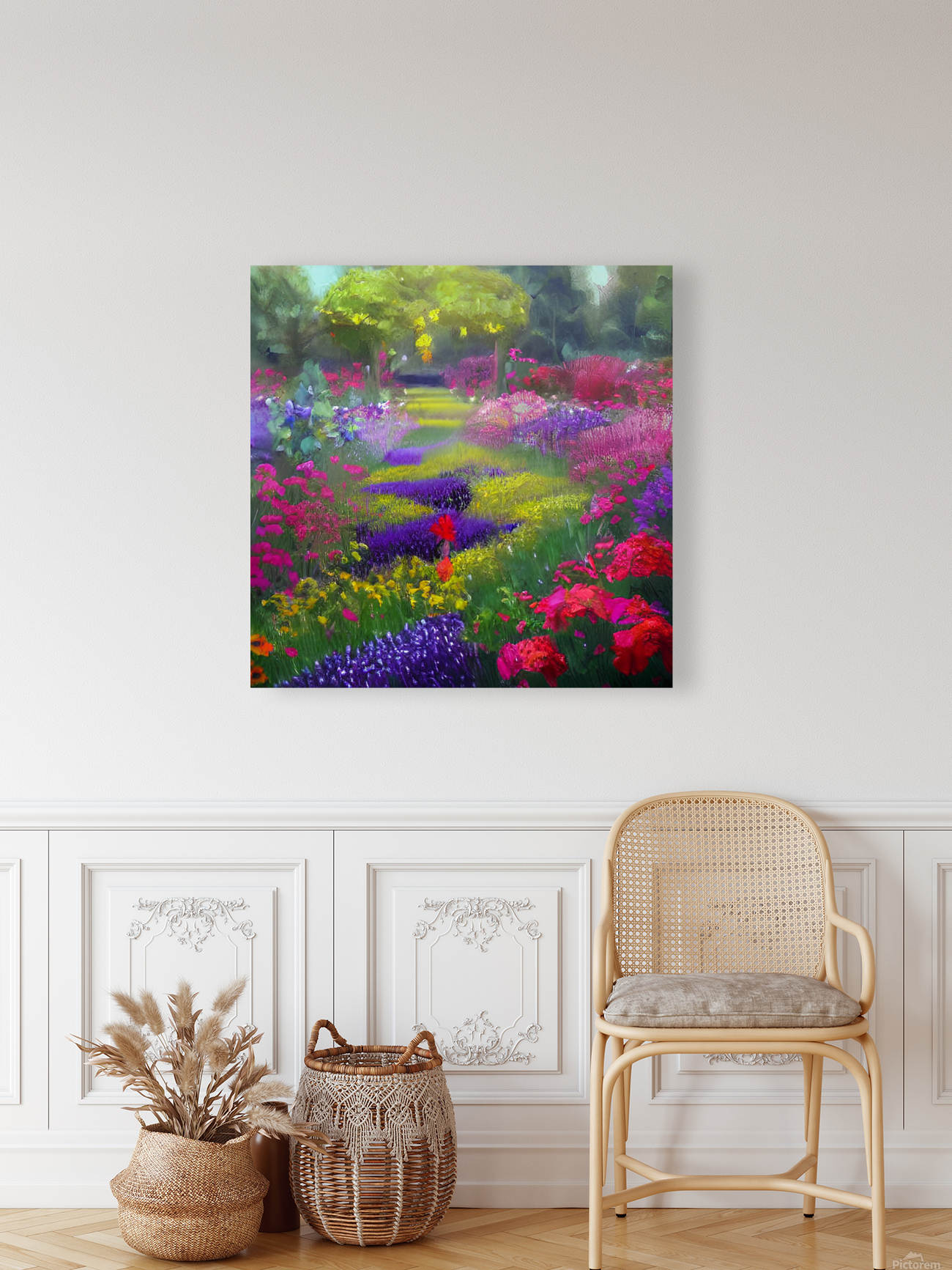 Flower garden Painting Reproduction