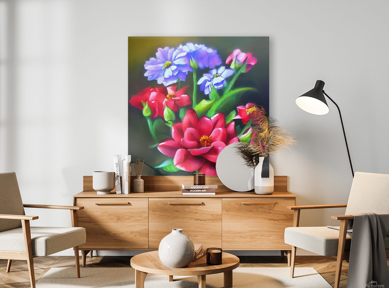 Flower garden Painting Reproduction