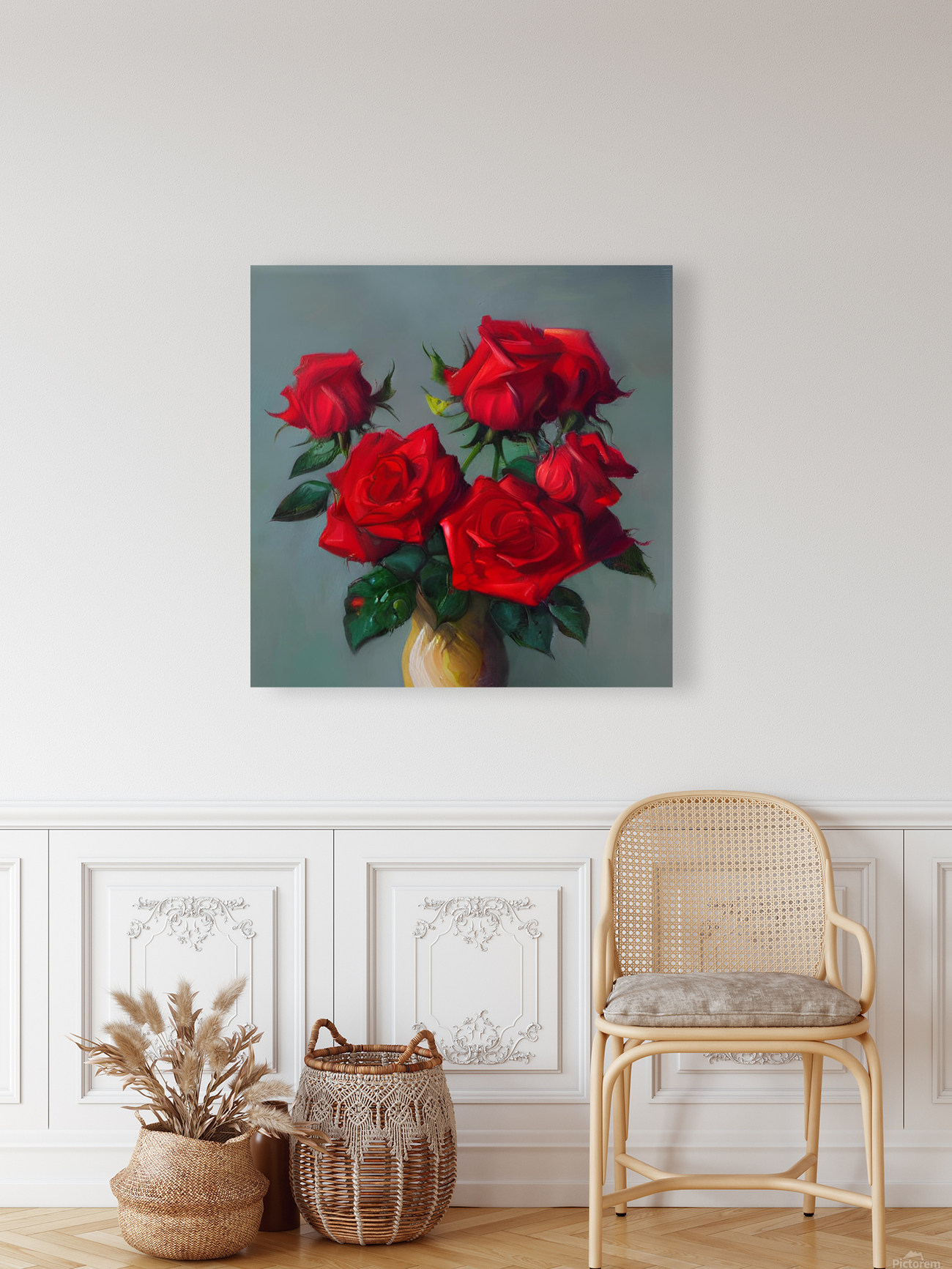 Flower garden Painting Reproduction