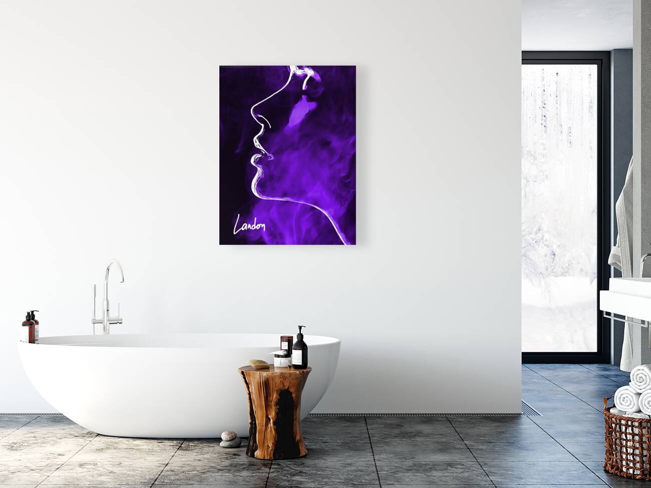 Purple Smoke Reproduction