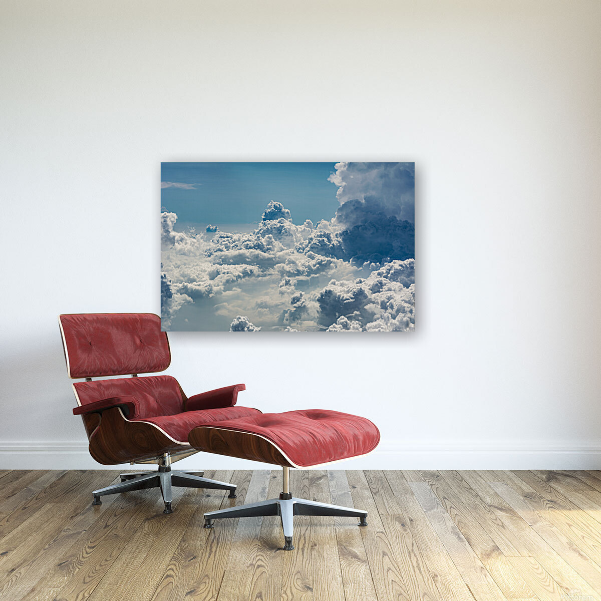 Clouds over the South China Sea Reproduction