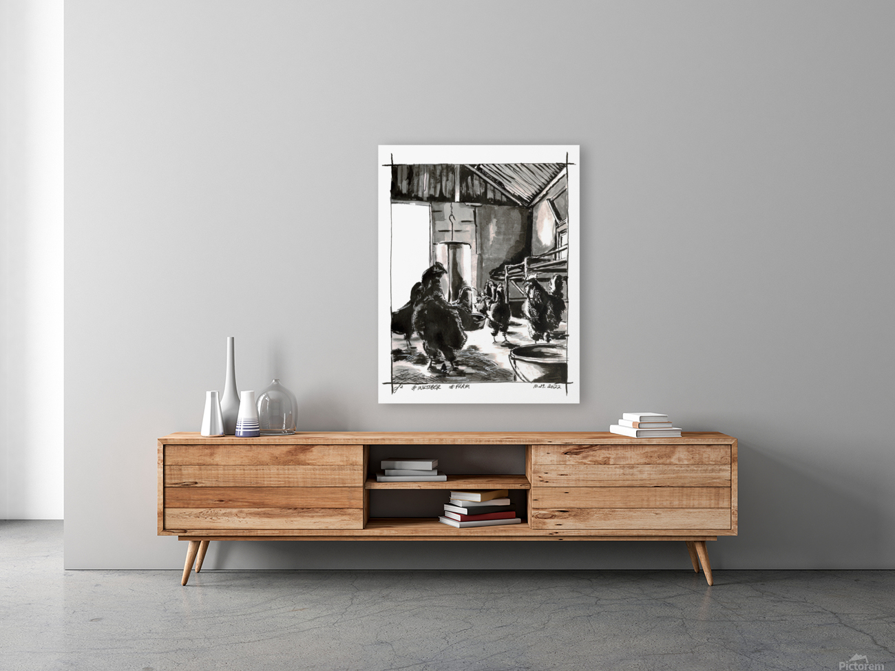 No Fox in the Hen House Reproduction