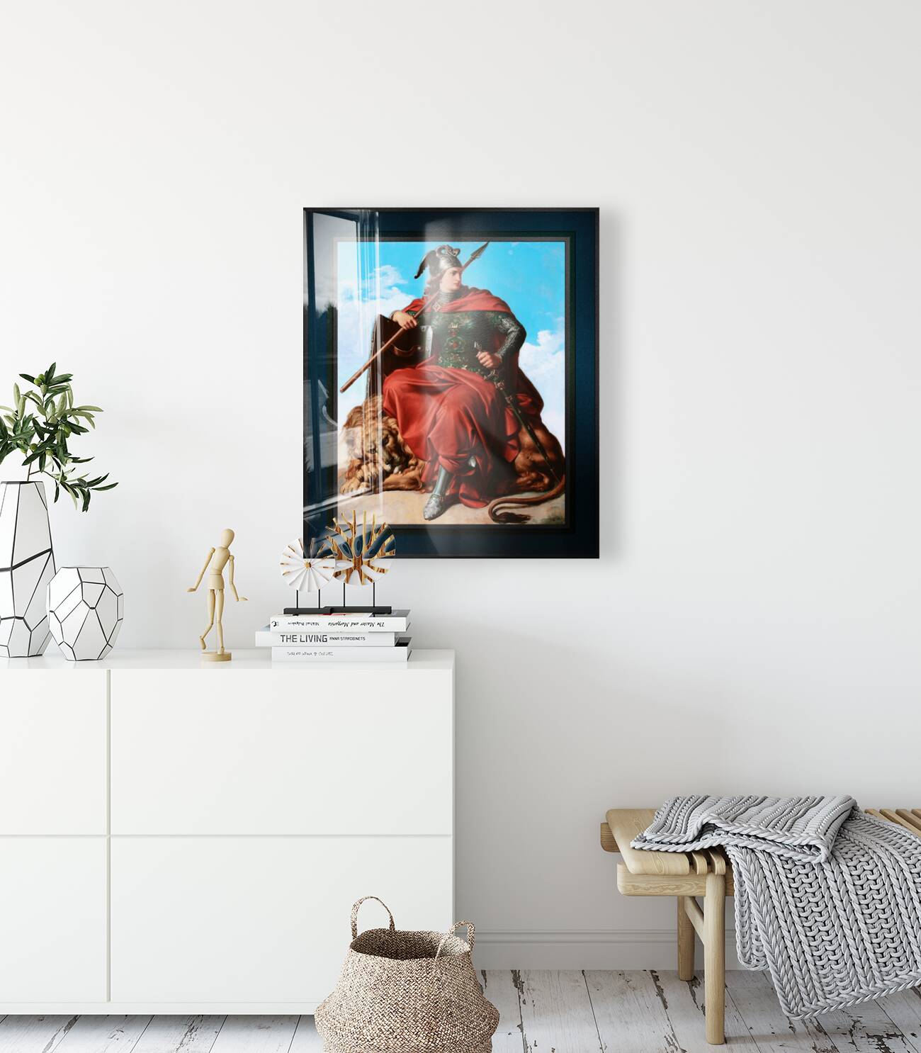 Allegorie Der Tapferkeitt by Karl von Blaas Remastered Xzendor7 Classical Fine Art Old Masters Reproductions Reproduction