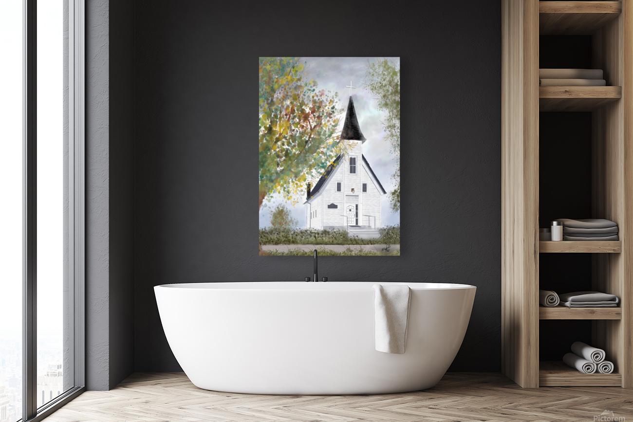 Historic Guardian Angels Catholic Church Reproduction