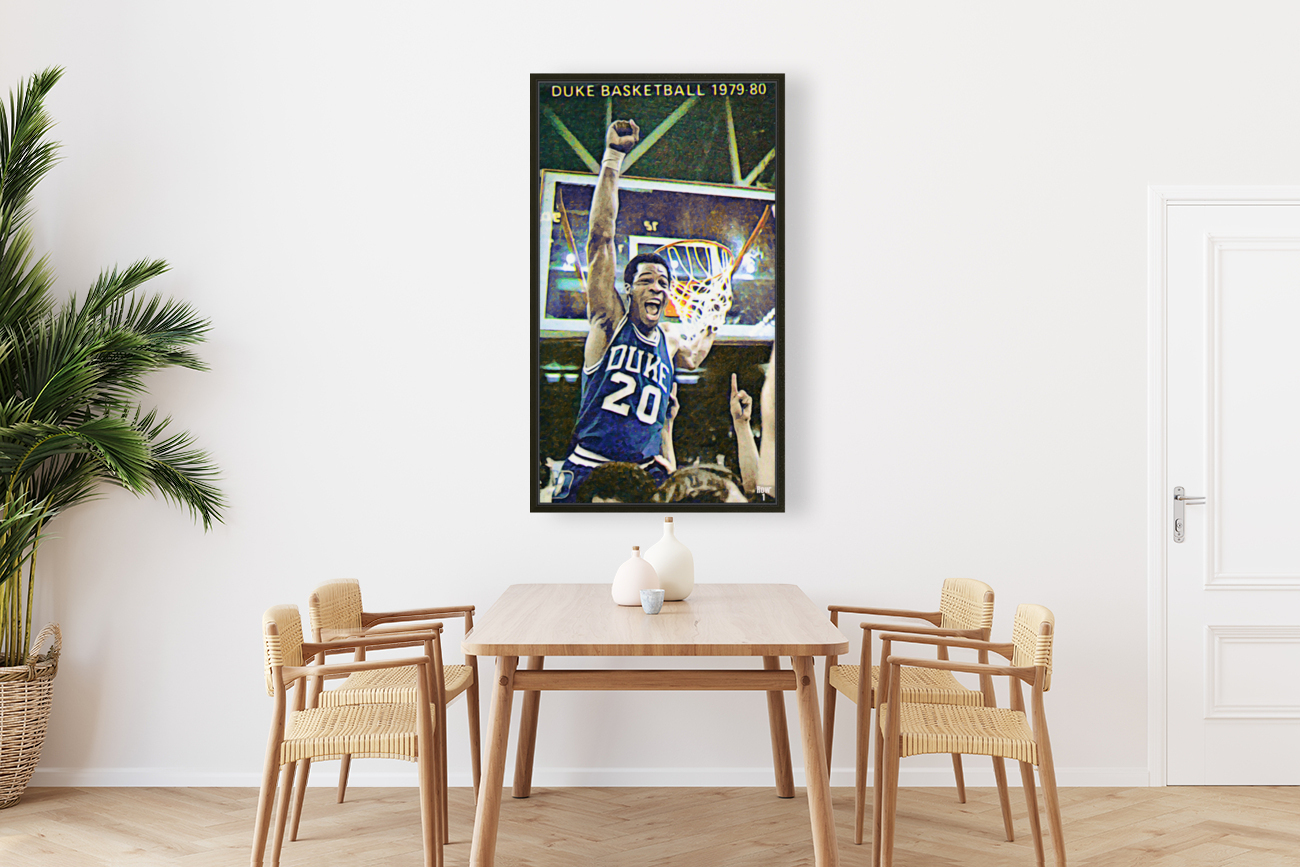 1979 Duke Basketball Art Reproduction